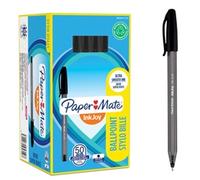Paper Mate InkJoy 100ST Ballpoint Pens | Medium Point (1.0mm) | Black | 50 Count