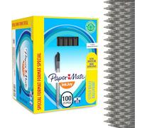 Paper Mate InkJoy 100RT Retractable Ballpoint Pens | Medium Point (1.0mm) | Black | 100 Count