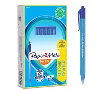 Paper Mate InkJoy 100RT Retractable Ballpoint Pens | Medium Point (1.0mm) | Blue | 20 Count