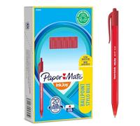 Paper Mate InkJoy 100RT Retractable Ballpoint Pens | Medium Point (1.0mm) | Red | 20 Count