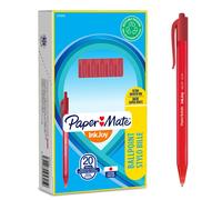 Paper Mate InkJoy 100RT Retractable Ballpoint Pens | Medium Point (1.0mm) | Red | 20 Count
