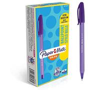 Paper Mate InkJoy 100ST Ballpoint Pen | Medium Point (1.0mm) | Violet | 12 Count