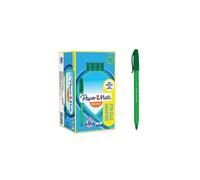Paper Mate InkJoy 100ST Ballpoint Pens | Medium Point (1.0 mm) | Green | 50 Count