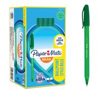 Paper Mate InkJoy 100ST Ballpoint Pens | Medium Point (1.0 mm) | Green | 50 Count