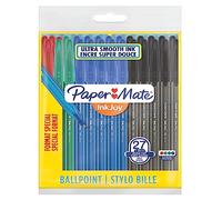 Paper Mate InkJoy 100ST Ballpoint Pens | Medium Point (1.0mm) | Assorted Business Colours | 27 Count