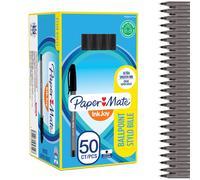 Paper Mate InkJoy 100ST Ballpoint Pens | Medium Point (1.0mm) | Black | 50 Count