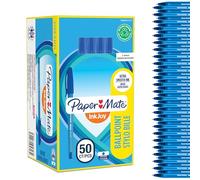 Paper Mate InkJoy 100ST Ballpoint Pens | Medium Point (1.0 mm) | Blue | 50 Count