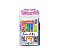 Paper-Mate Mechanical Pencil Non-Stop Neon 0.7mm HB #2 Assorted Neon Barrel Colours, 4 Count