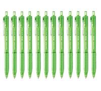 Paper Mate Inkjoy 300RT Medium Point 1.0mm Lime Green 12 Pack