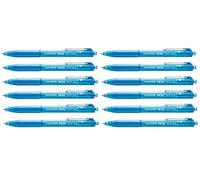 Paper Mate Inkjoy 300RT Medium Point 1.0mm Turquoise 12 Pack