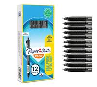 Paper Mate InkJoy 300RT Retractable Ballpoint Pens | Medium Point (1.0 mm) | Black | 12 Count