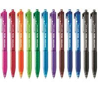 Paper Mate InkJoy 300RT Retractable Ballpoint Pens | Medium Point | Assorted Ink Colours | 12 Pack | Ultra Smooth Ink