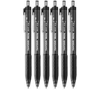 Paper Mate InkJoy 300RT Retractable Ballpoint Pens | Medium Point | Black Ink | 6 Pack | Ultra Smooth Ink