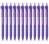 Paper Mate InkJoy 300RT Retractable Ballpoint Pens | Medium Point | Purple Ink | 12 Pack | Ultra Smooth Ink