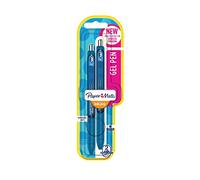 Paper Mate InkJoy Gel Pen, Fine Point - Blue, Pack of 2
