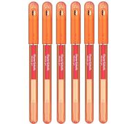 Paper Mate Inkjoy Gel Pens 0.5mm Fine Orange 6 Pack