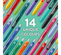 Paper Mate InkJoy Gel Pens | Assorted Vibrant Ink Colours | For Writing, Colouring & Journalling | Medium Point (0.7mm) | 10 Count
