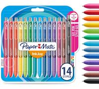 Paper Mate InkJoy Gel Pens | Medium Point (0.7mm) | Assorted Colours | 14 Count