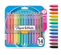 Paper Mate InkJoy Gel Pens | Medium Point (0.7mm) | Assorted Colours | 14 Count