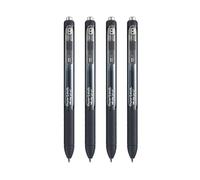 Paper Mate InkJoy Gel Retractable Pens - 0.7mm Medium Point - Black Ink - Pack of 4