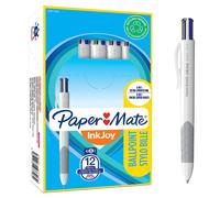 Paper Mate InkJoy Quatro 4-Colour Ballpoint Pen | Business Colours | Medium Point (1.0 mm) | 12 Count