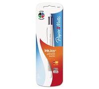 Paper Mate InkJoy Quatro - Retractable Medium Point Advanced Ink Pen - Change Colour - Black -Blue - Red -Green