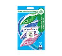 Paper Mate Liquid Paper DryLine Grip Correction Tape | Assorted Colours | 4 Count