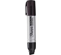 Sharpie Metal Barrel Chisel Tip Magnum Marker Black