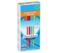 Paper Mate Non-Stop Mechanical Pencil 0.7mm Hb 2 Assorted Neon Barrel Colours 12 Count