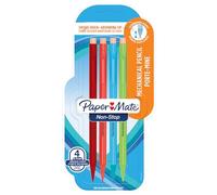 Paper Mate Non-Stop Mechanical Pencil | 0.7mm | HB #2 | Assorted Neon Barrel Colours | 4 Count