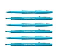 Paper-Mate Felt Pens Original Nylon Medium Tip Turquoiseaa Pack of 3