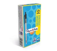 Paper Mate S0957030 Inkjoy 100 Retractable Medium Tip Black Box of 20