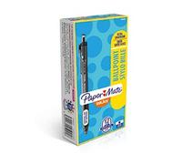 Paper Mate S0959910 Inkjoy 300 Retractable Medium Tip Black Box of 12
