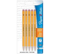 Paper Mate - Sharpwriter Mechanical Twist Pencil - Goldenrod - 0.7mm - 6 Pack with Bonus Pen