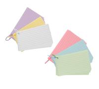 Paper Memo Card Notepads with Rings Recording Plan