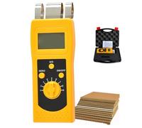 Paper Moisture Analyser Tester Meter Paper Material Moisture Content Measurement,Resolution 0.1/0.01 for Corrugated Paper Cartons Paper Rolls, etc