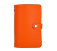 Paper Money Collection Album 50 Pockets Leather Holder Currency Collection Holder Paper Storage Book 7x4.5In Cash Saving Journal