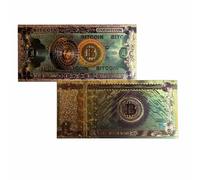Paper Money Crypto Cryptocurrency Note Game Novelty BTC Gold Bitcoin Banknote