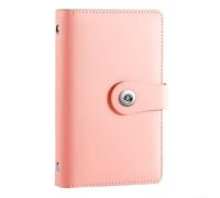 Paper Money Storage Album for Banknote Collection - 50 Pockets Organizer Book with Durable Plastic Construction, Compact 18x12x4cm Size(Purple)