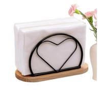 Paper Napkin Holder - Non Slip Table Organizer, Stylish Bar Decor Stand, Durable Kitchen Tissue Rack, Compact Desk Storage Design | for Dining Table Kitchen Bathroom Bedroom Apartment Dorm Restaurant