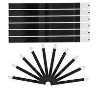 Paper Napkin Rings 100pcs Self Adhesive for Black Table Settings
