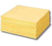 Paper Napkins 33cm 2 Ply - Pack of 20 Disposable Luncheon Serviettes - Soft & Absorbent Party Napkins for Weddings, Birthdays & Catering (Yellow)