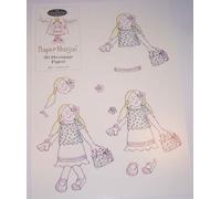 Paper Nation 3D Decoupage Papers - 88601 Fashion Girl
