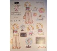 Paper Nation 3D Decoupage Papers - 99401 Teacher
