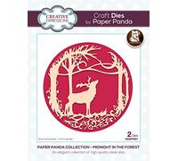 Paper Panda - Midnight in The Forest - Craft Die, CEDPP001