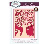 Paper Panda - Where Love Grows - Craft Die