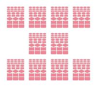 Paper Paper Stickers, Writeable Labels for Kitchen Air Trunk, Organisation and Craft Projects, Decors, 10 Sheet/320 Pieces, Self-Stick Stickers