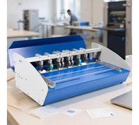 Paper Perforating Folding Machine,3-in-1 Electric Creasing Scoring Machine,Heavy Duty Metal for Photos,Menus & Book Covers 520mm