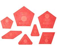 Paper Pieces Acrylic Fabric Cutting Template for Tula Nova (7 Piece Set)