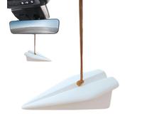 Paper Plane Car Charm, Minimalist Hanging Ornament, Creative Paper Plane Shape Pendant, Decorative Scented Car Accessories, Novelty Rear View Mirror, Air Freshener, Diffuser for Vehicle